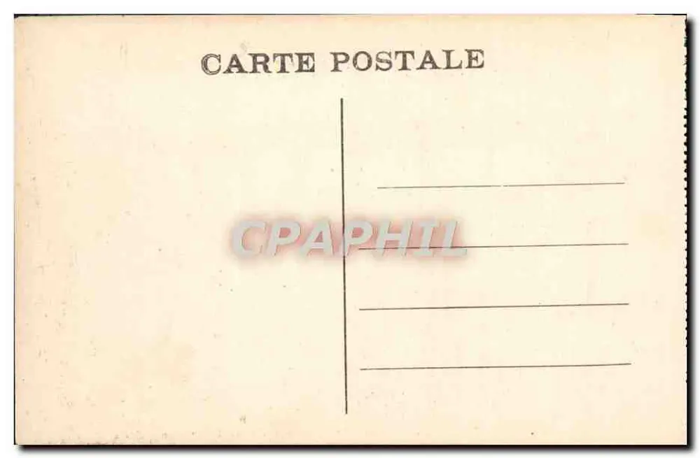 Nîmes — Garten der Fontaine, Innenraum der Höhle — A.R. - Rückseite