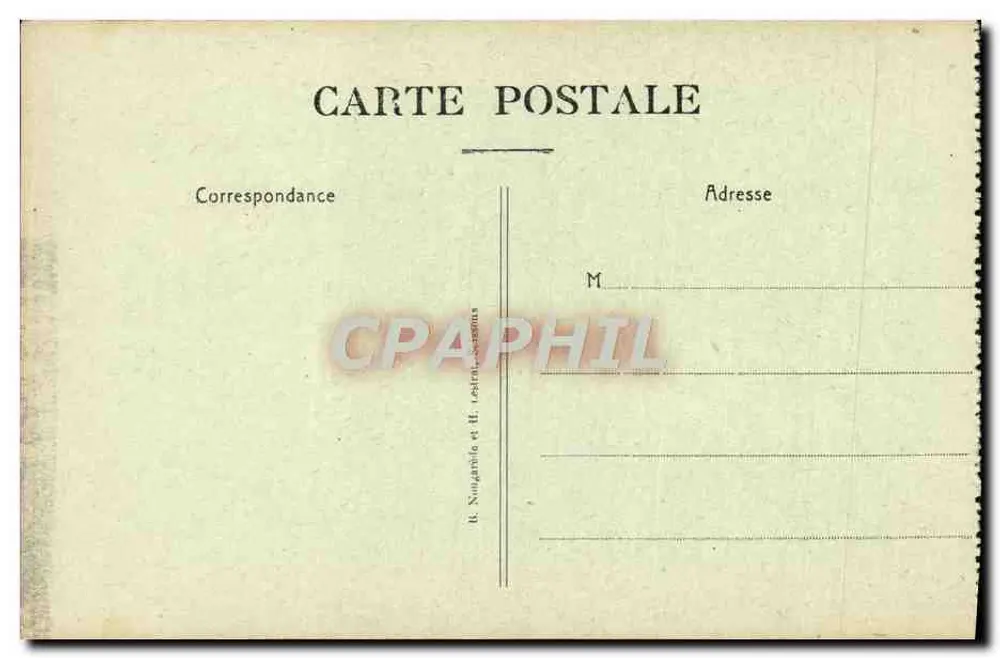 Chemin des Dames — Schloss La Motte — Verlag unbekannt - Rückseite