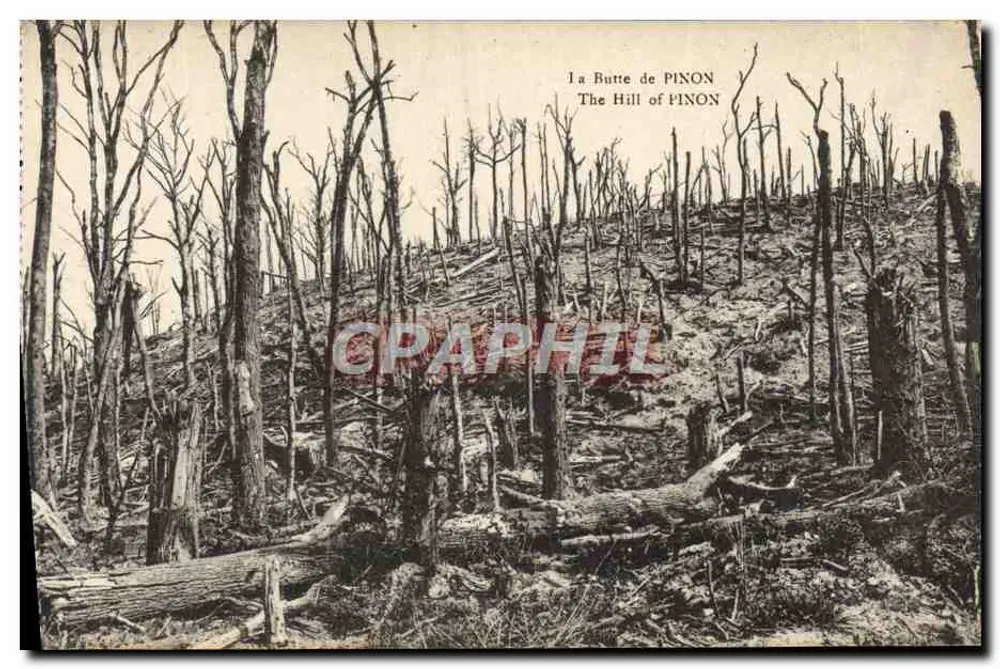 A Colina de PINON — The Hill of PINON — editores Nougaret e H. - Frente