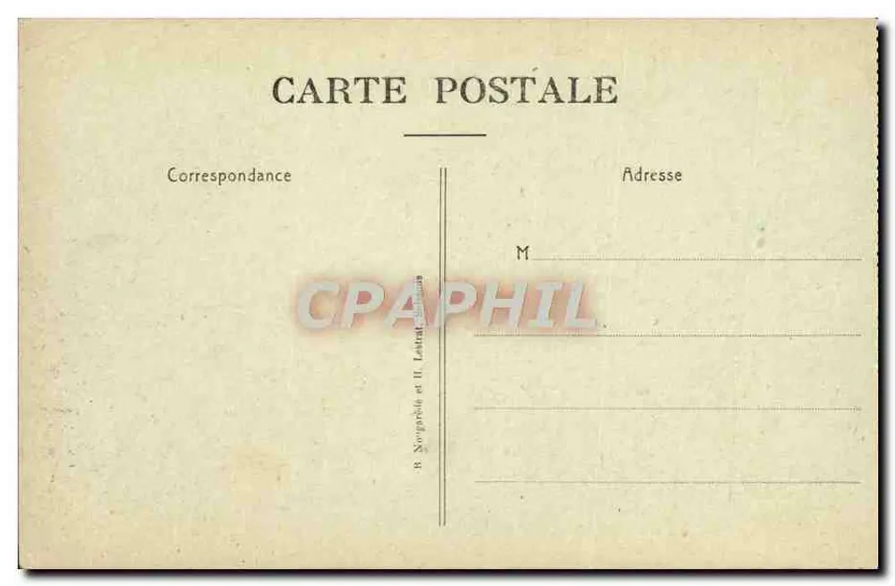 Chemin des Dames — FILAIN — Norpale en H. Lebrat - Achterkant