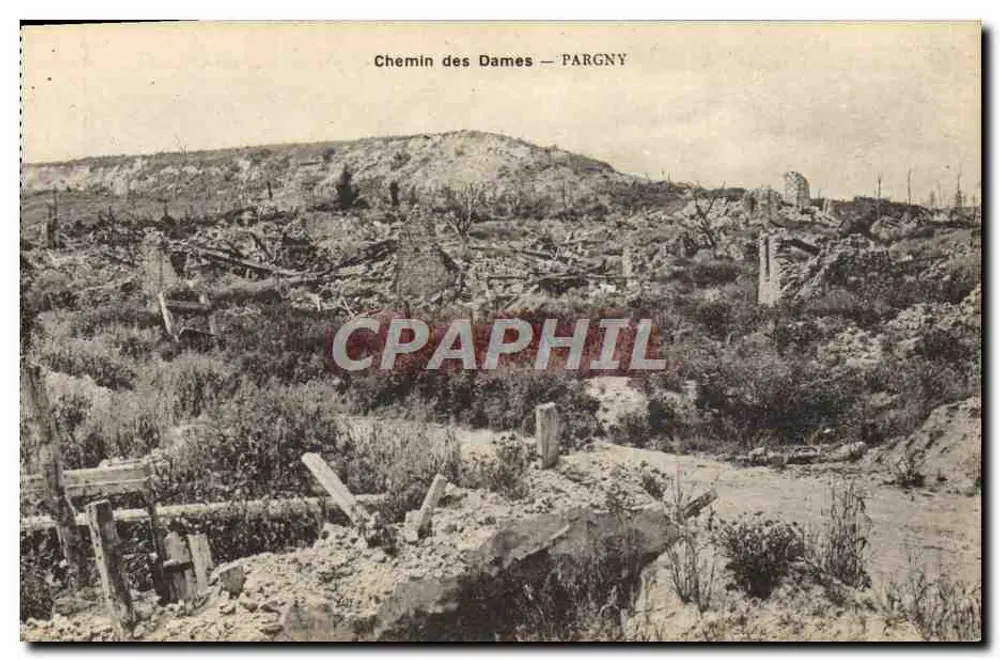 Caminho dos Damas — PARGNY — Editor E. Nougardole e T. Lostin, Seraing - Frente