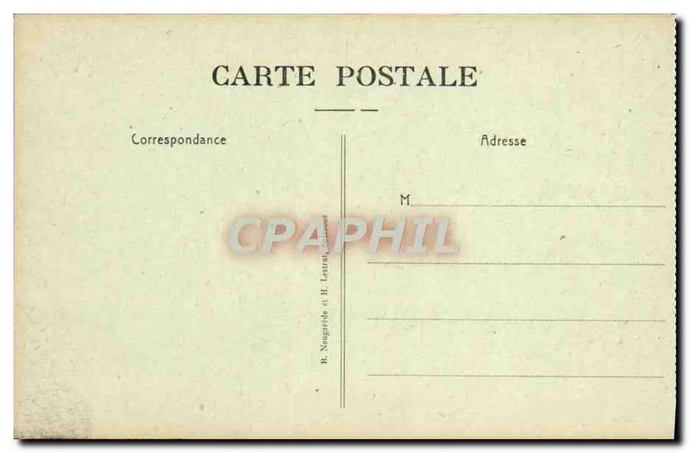 Chemin des Dames — Die Farm von Malmaison — B. Nougard de et H. Lernaut, Caumont - Rückseite