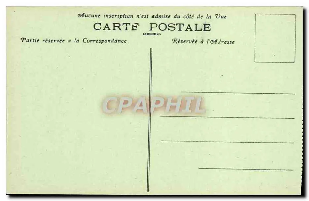 Túnel de TAVANNES — explosão de granadas em 1916 — editor Solitan, n° 124 - Verso