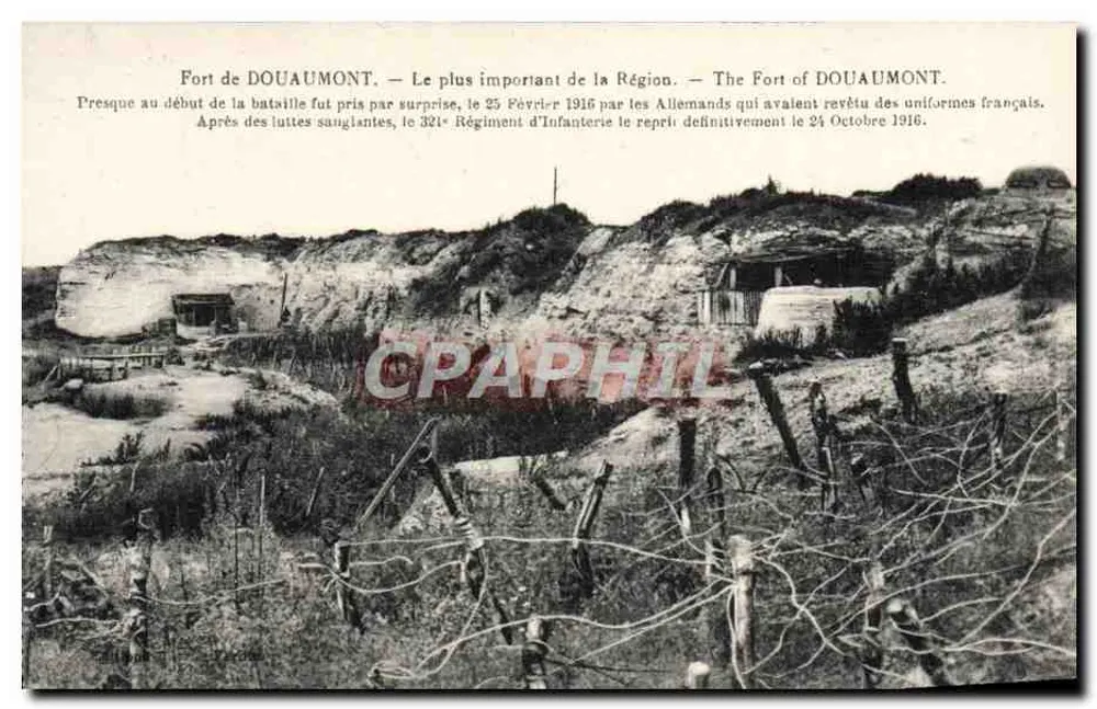 Fort Douaumont — Het belangrijkste van de regio — Uitgever niet geïdentificeerd - Voorkant