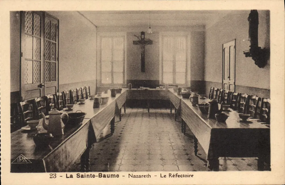 Die Sainte-Baume - Nazareth - Das Refektorium — n°23 - Vorderseite