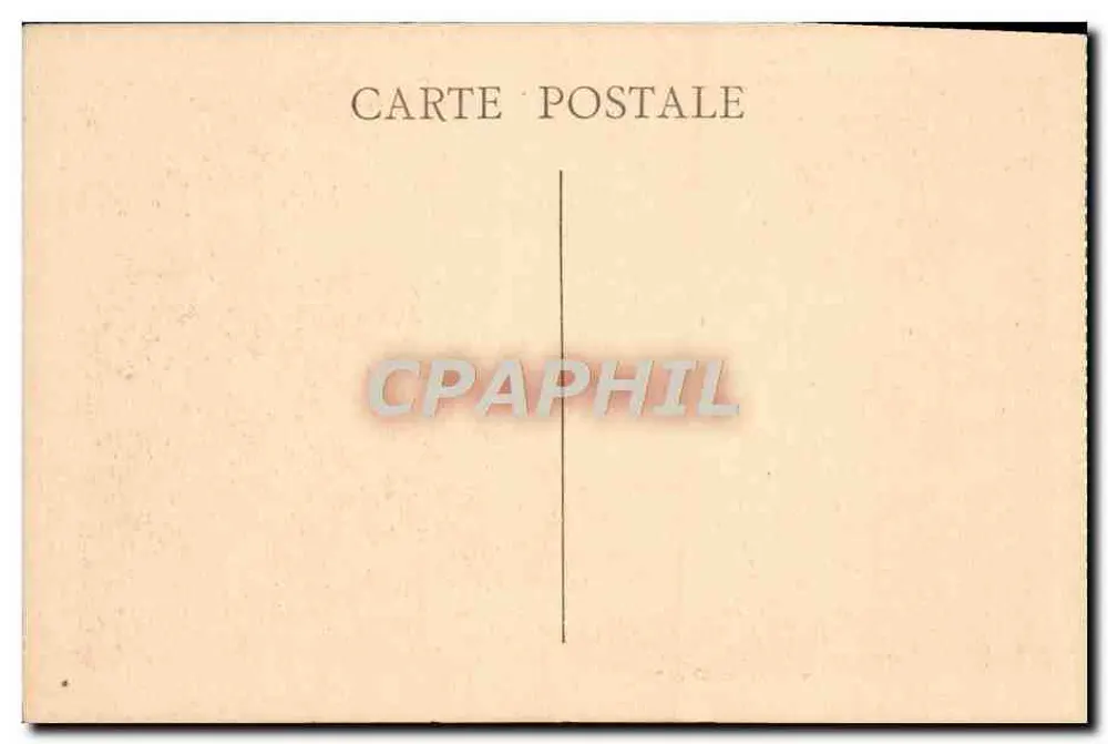La Sainte-Baume - Entrada do Hotelaria — Bilhete postal antigo n°3, editor IPA - Verso