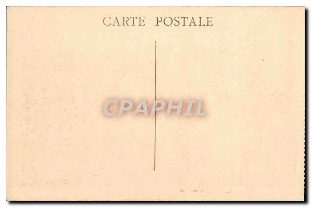 La Sainte-Baume - Interior da Gruta — Bilhete postal antigo 5 — editor IPA - Verso
