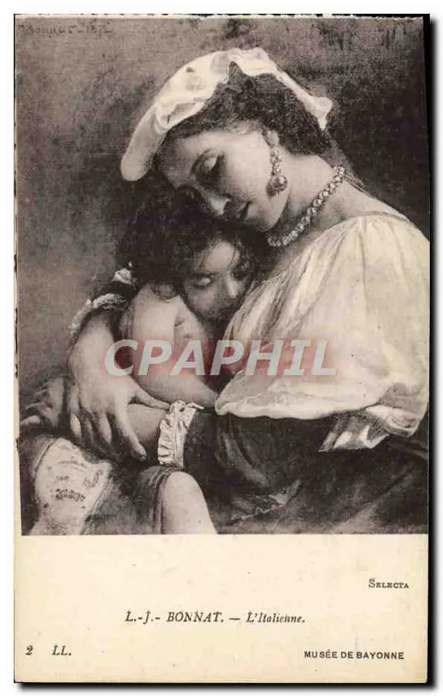 L.-J.-Bonnat — A Italiana — Museu de Bayonne - Frente