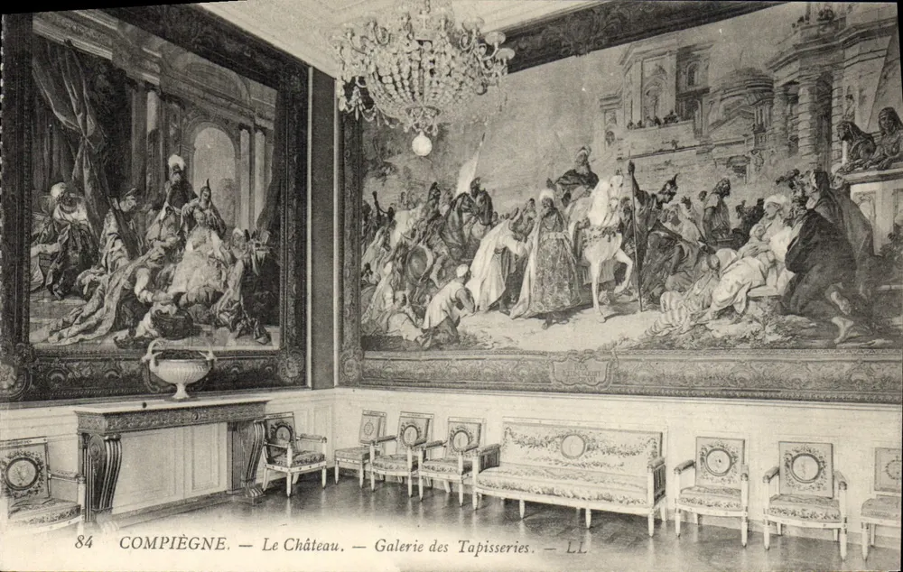 Compiègne — Das Schloss — Galerie der Teppiche — LL — n°84 - Vorderseite