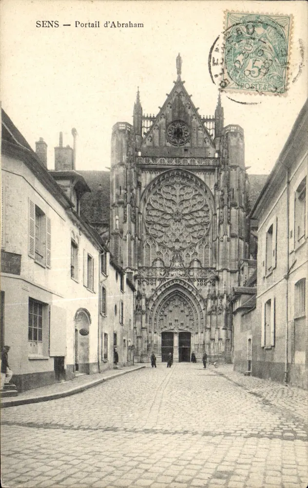 SENS — Portal de Abraham — Postes - Frente