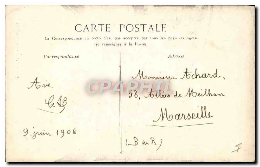 SENS — Portal de Abraham — Postes - Verso