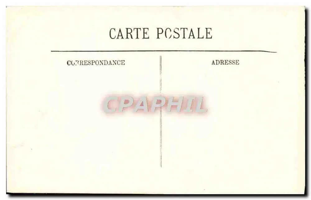 Compiègne — Het Kasteel — De Gevel (Kant van het Park) — LL - Achterkant