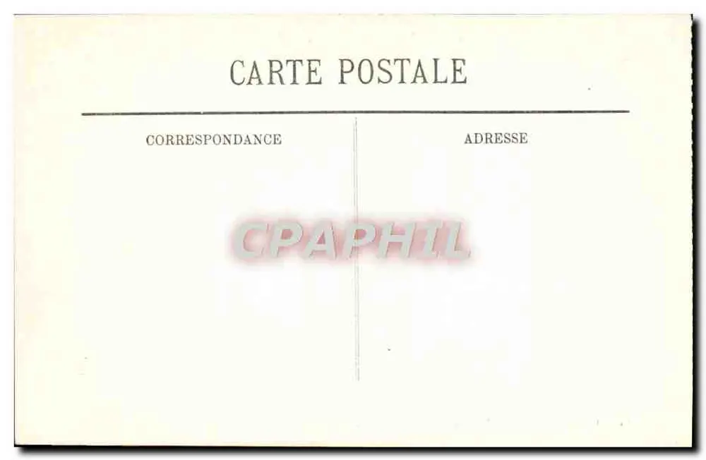 Compiègne — Das Schloss — Die Wachstube — LL. — Nr. 14 - Rückseite