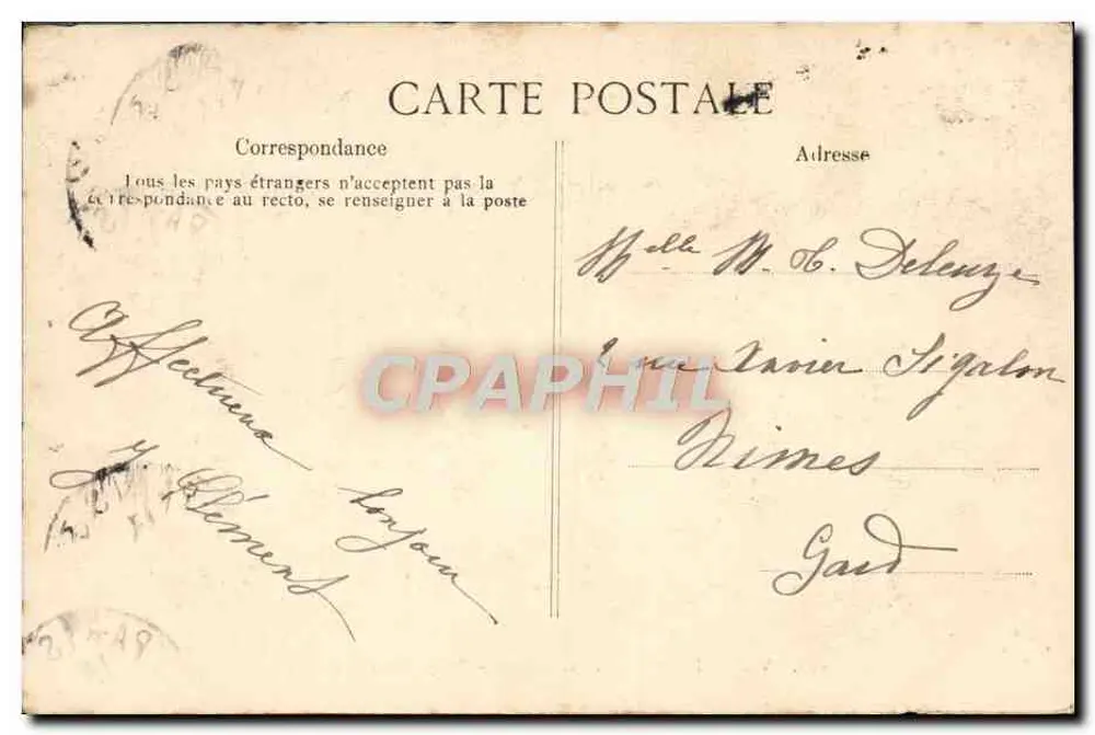 Versailles — Grandes Eaux — Bosquet des Rocailles — ELD, n°290 - Verso
