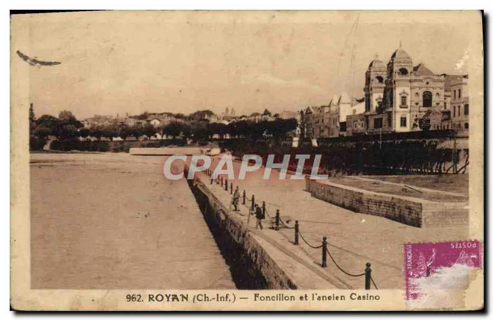 Royan (Ch.-Inf.) — Foncillon und das alte Casino - Vorderseite