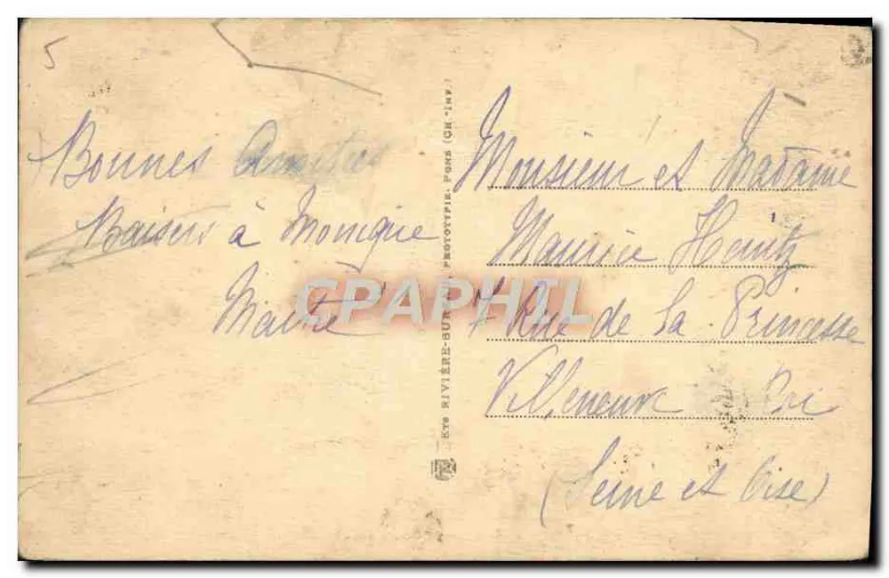 Royan (Ch.-Inf.) — Foncillon und das alte Casino - Rückseite