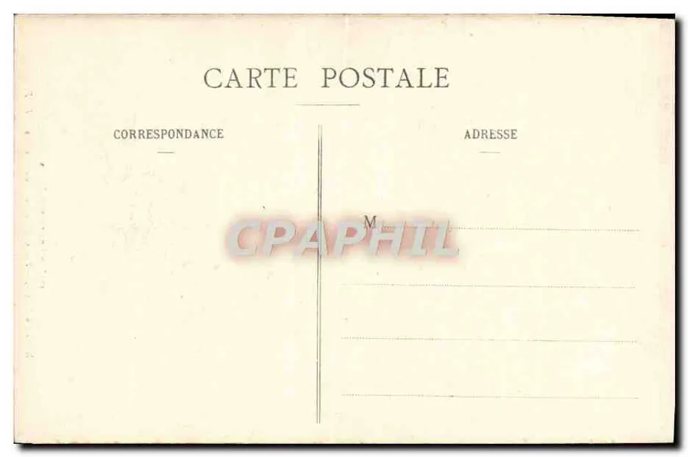 Château d'ANET — Tor der Wachstube — E. P. — EURE-ET-LOIR - Rückseite