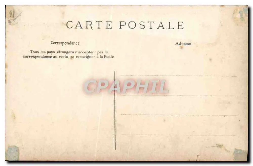 NANTES — Abside da Catedral — Coleção F. Chapeau, Nantes, n° 178 - Verso