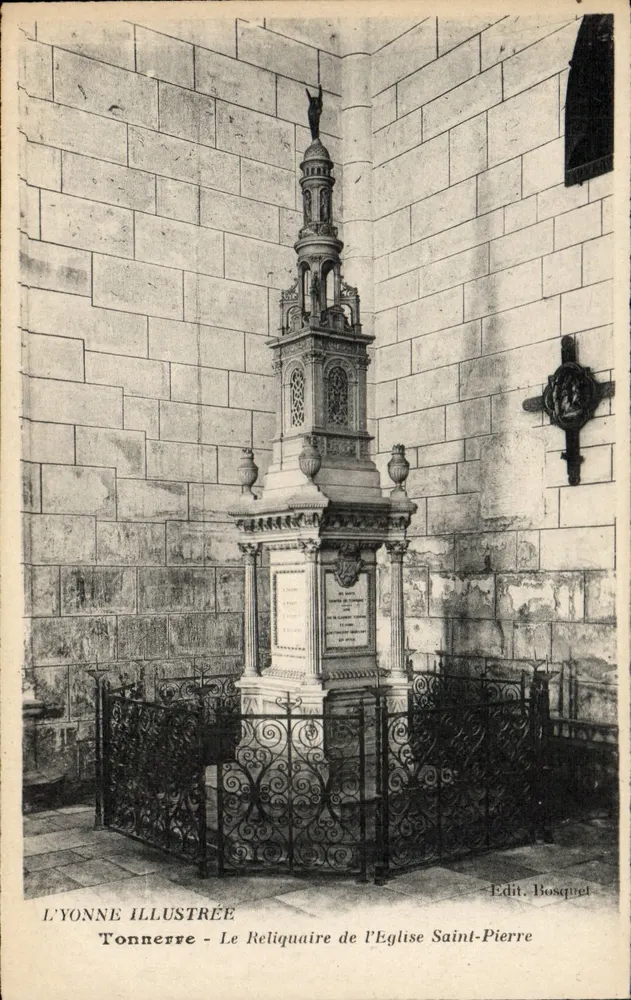 Tonnerre - Der Reliquiarsaal der Kirche Saint-Pierre — Verlag Bosquet, Serie Lyonne Illustrée - Vorderseite