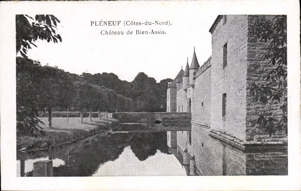Pléneuf (Côtes-du-Nord) — Castelo de Bien-Assis — editor não identificado - Frente
