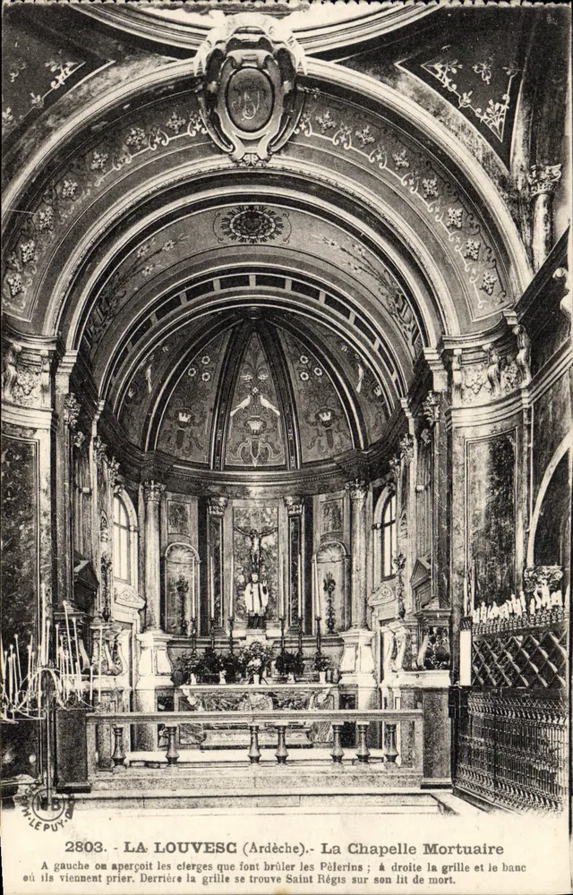 La Louvesc (Ardèche) — Die Totenkapelle — Editions Margerit-Brimond - Vorderseite
