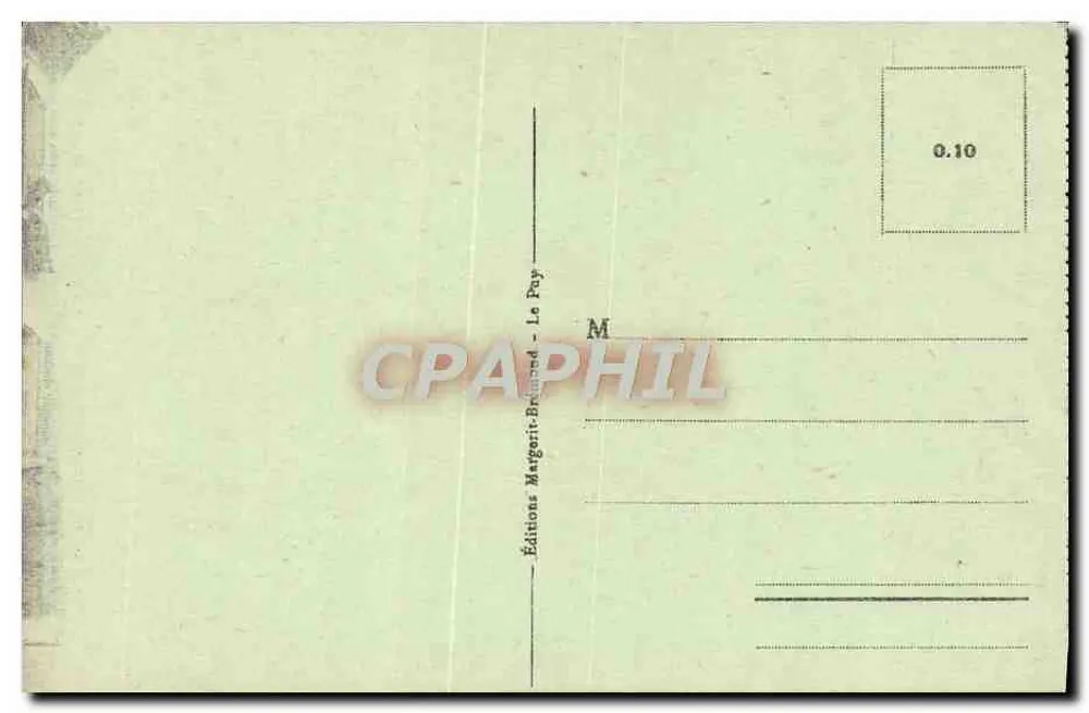 La Louvesc (Ardèche) — Die Totenkapelle — Editions Margerit-Brimond - Rückseite
