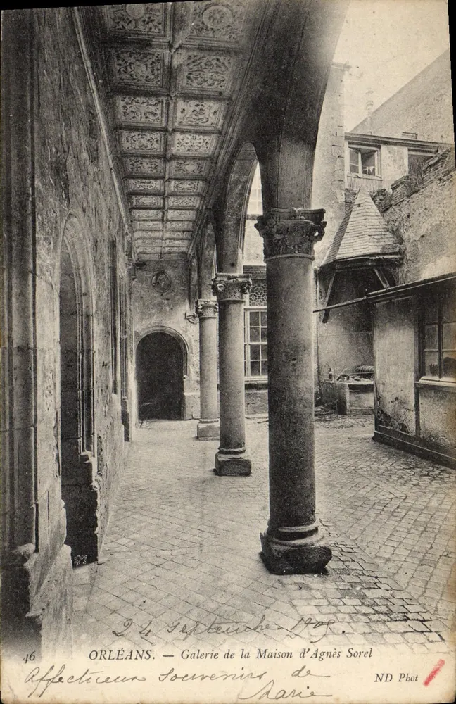 Orléans — Galerie der Maison d'Agnès Sorel — ND Phot - Vorderseite