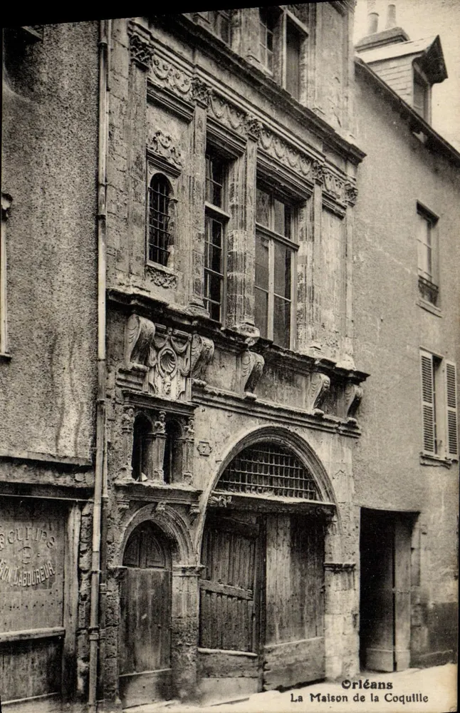 Orléans — A Casa da Concha — Editor: Reculups & Laboucheur, n°36 - Frente
