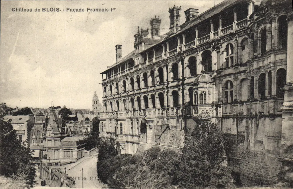 Schloss BLOIS - Fassade François-1er — Nouvelles Galeries de Blois, Verlag - Vorderseite