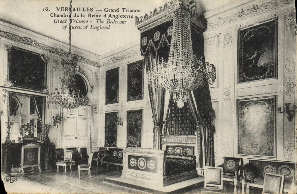 Versailles — Grand Trianon — Zimmer der Königin von England - Vorderseite