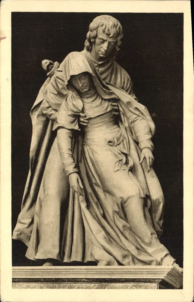 A Pietá — Obra de Ligier Richier — Livraria A. Lepori, Saint-Mihiel - Frente