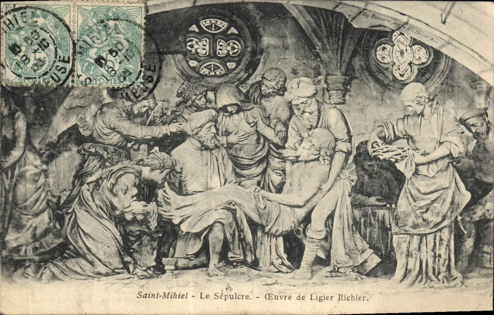 Saint-Mihiel - Das Grabmal — Werk von Ligier Richier - Vorderseite
