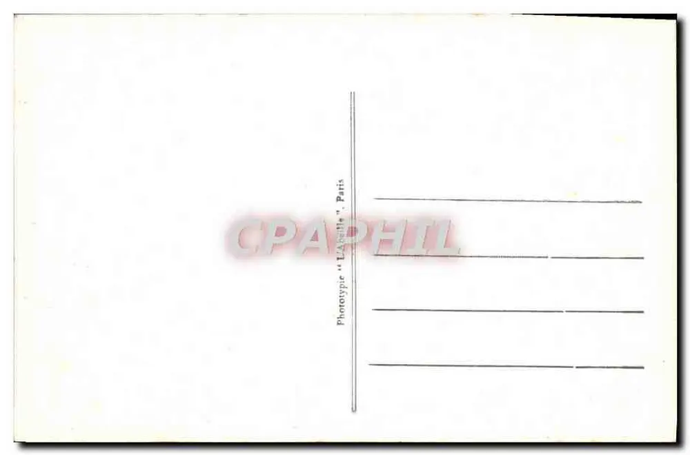 Abadia de St Denis — A Cripta e Luís XVI — Fototipia L'Apelle, n°81 - Verso