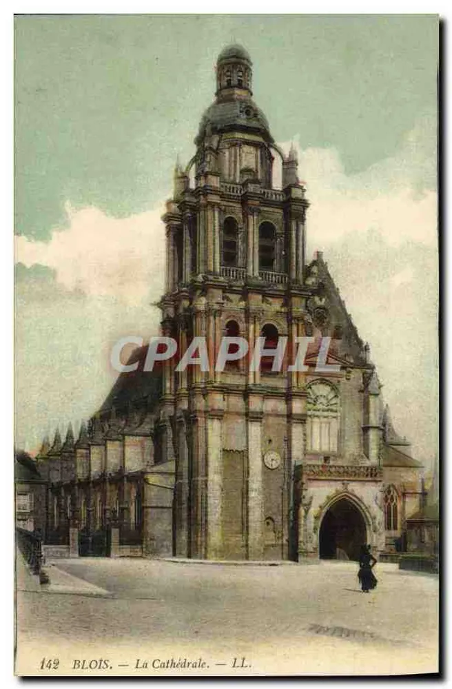Blois — A Catedral — LL. n° 142 - Frente