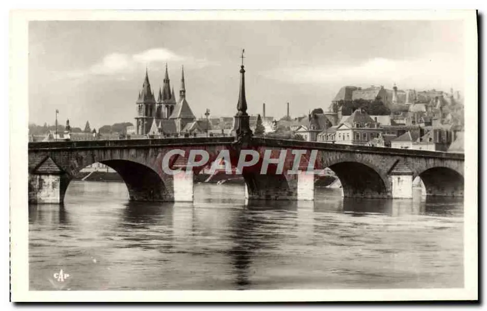 Blois — Der Große Brücke und die Kirche Saint-Nicolas — G.A.P. n°222 - Vorderseite