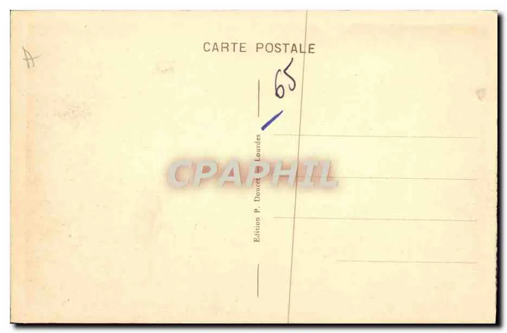 Gavarnie - Vista geral - P. D. - Verso