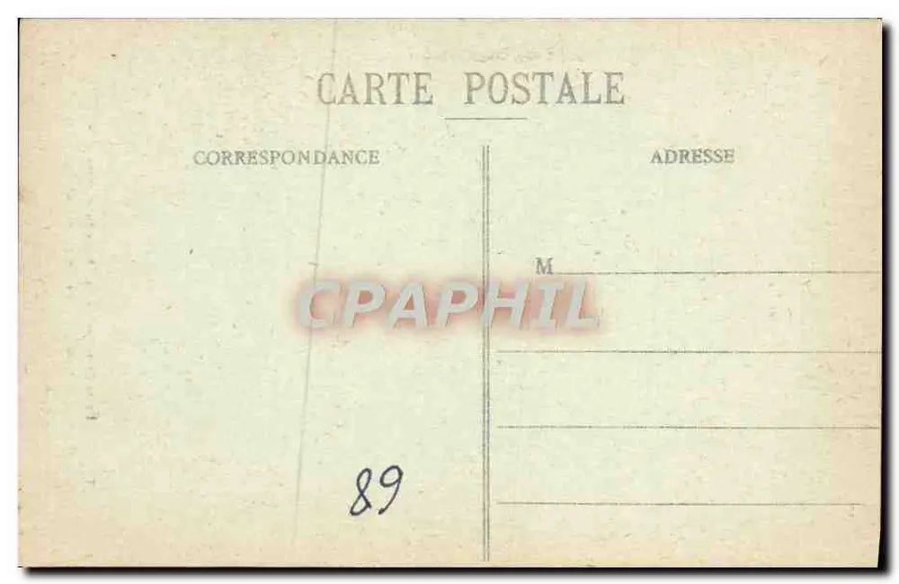 Thann (Alsácia Francesa) — A Cátedra da Catedral — Éd. Jean Margrand, Thann - Verso