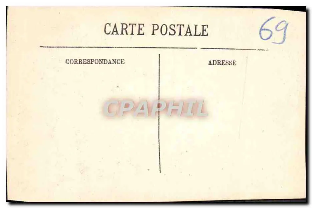 LYON — Binnenkant van de Beurs — "De Uren", Meesterwerk van Bonnassieu — LL. Sklect - Achterkant