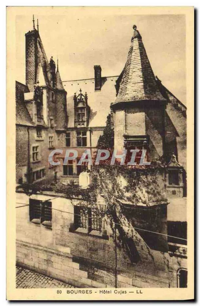 Bourges - Hotel Cujas — LL - Frente