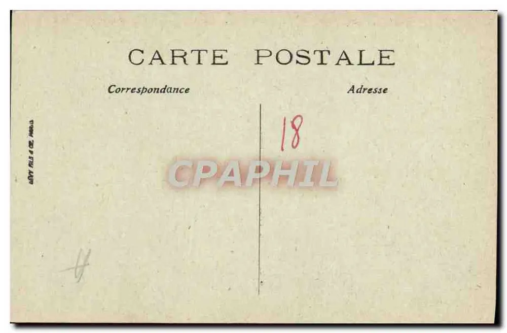 Bourges — Palast Jacques-Cœur — Die Wachstube - Rückseite