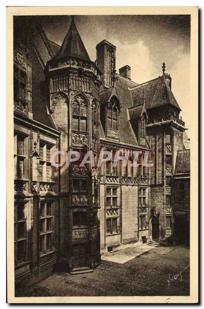 Hôtel de Jacques Cœur — Bourges (Cher) — Les Éditions d'Art Vivon - Voorkant