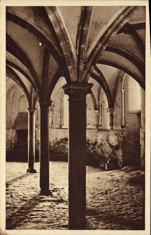 Abtei Beauport — Innenansicht des Kapitelsaals — KERITY-PAIMPOL (C.-du-N.) - Vorderseite