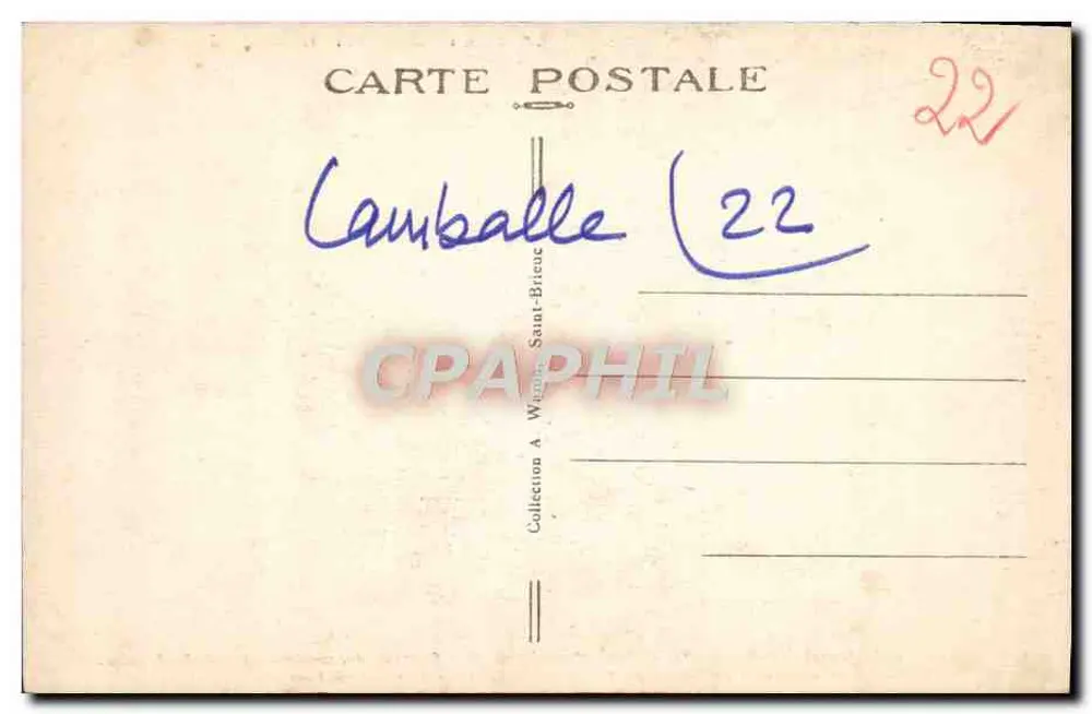Lamballe — Chiesa di Notre-Dame — La Bretagna Pittoresque - Verso