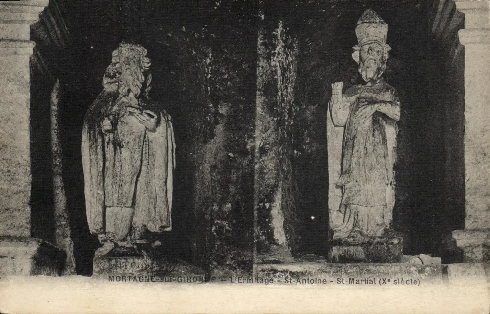 Mortagne-sur-Gironde — Das Hermitage — St-Antoine - St-Martial (10. Jahrhundert) - Vorderseite