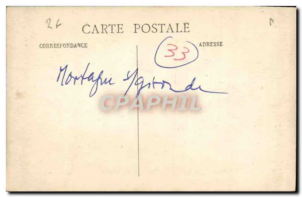 Mortagne-sur-Gironde — Das Hermitage — St-Antoine - St-Martial (10. Jahrhundert) - Rückseite