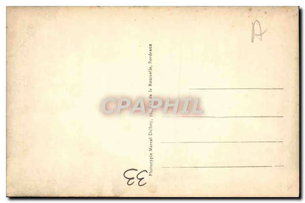 Arcachon (Gironde) — Casino da Praia — M.D. — n°92 - Verso