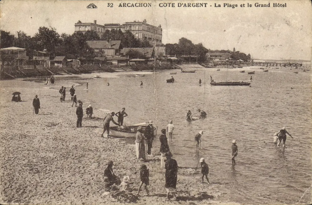 Arcachon - Côte d'Argent - Die Strände und das Grand Hotel - Vorderseite