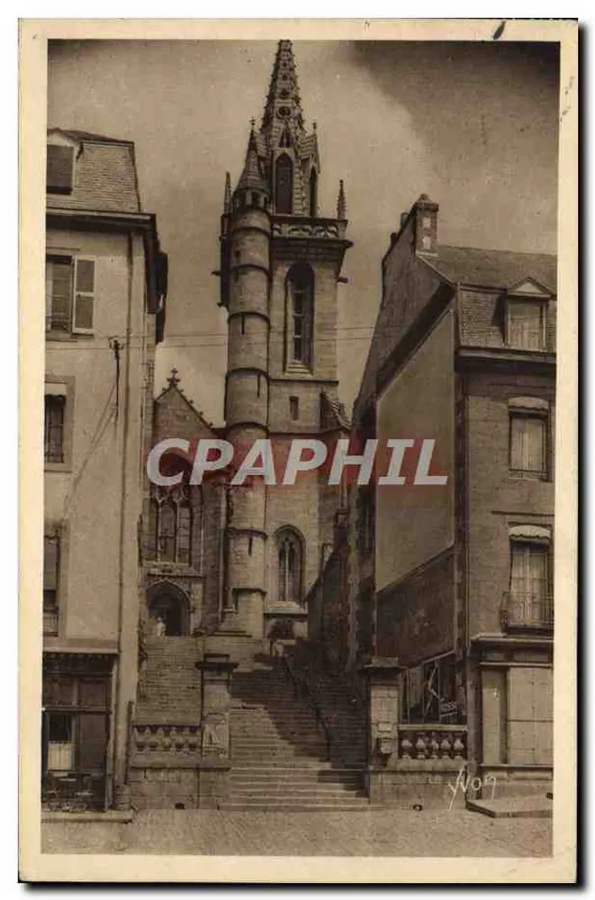Igreja de Saint-Melaine — Montlaïx (Finistère) — Les Éditions d'Art YVO - Frente