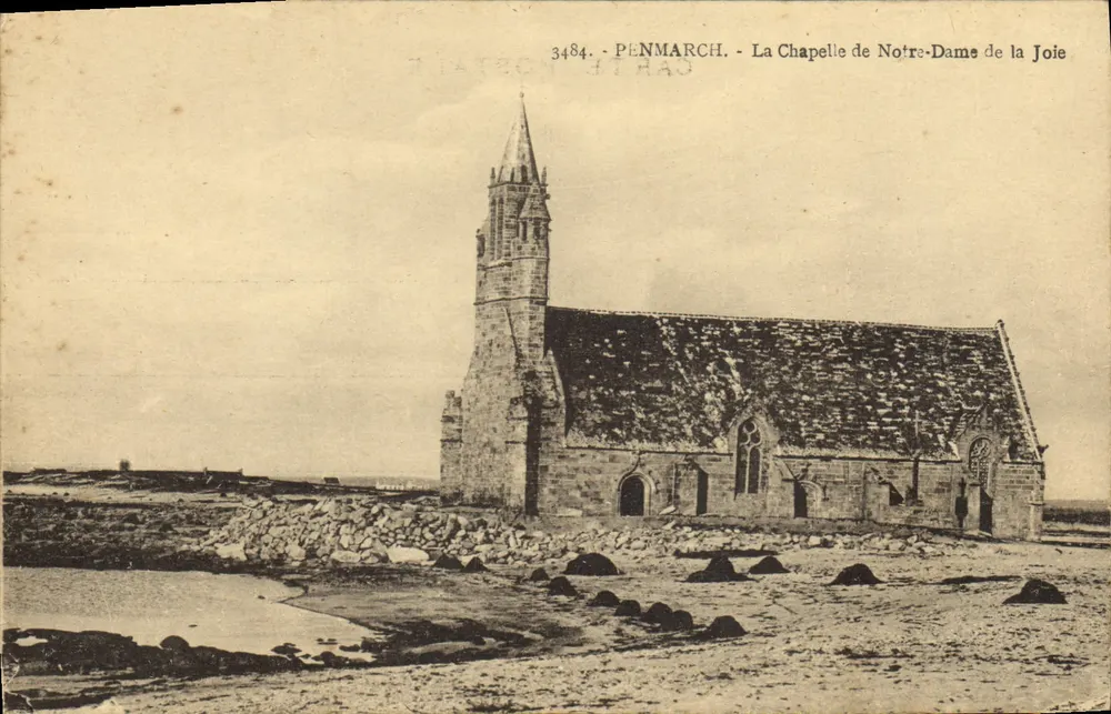 Penmarch - Ansicht der Kapelle Notre-Dame de la Joie — Verlag Penmarch, Nr. 3484 - Vorderseite
