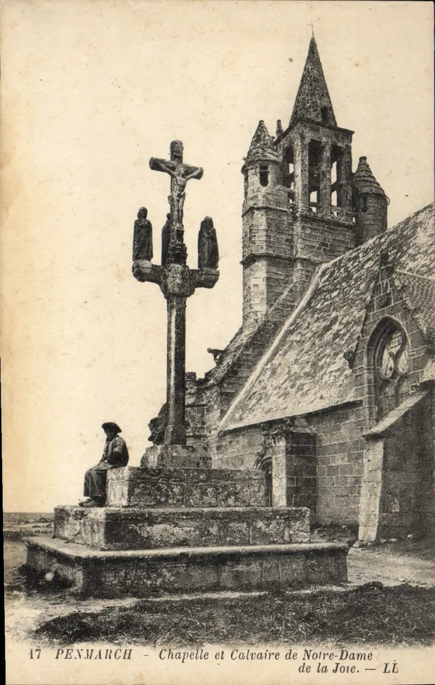Penmarc'h - Kapelle und Calvarienberg Notre-Dame de la Jone — Lévy - Vorderseite